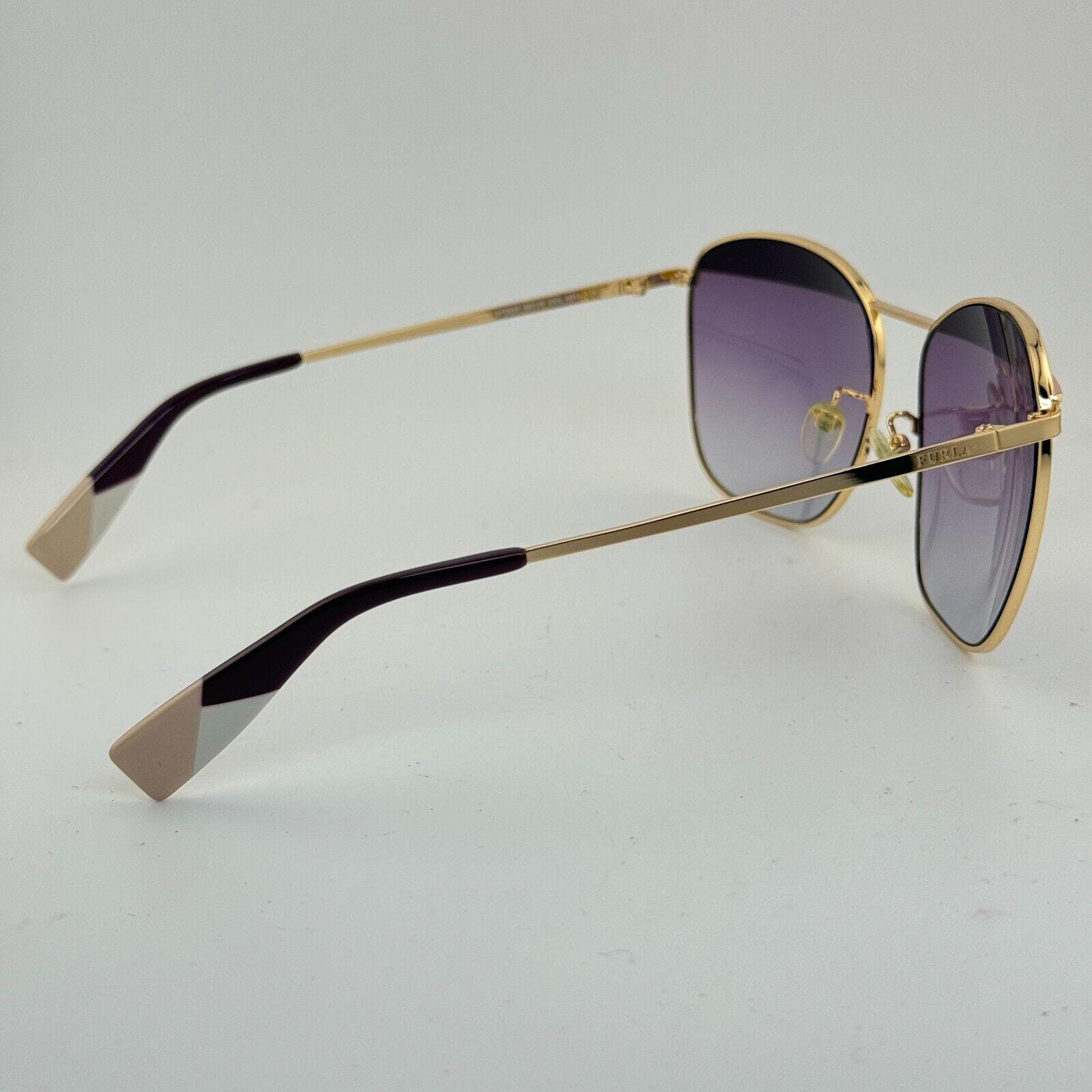 Furla women\'s Gold / Pink Aviator Sunglasses‎ - SFU237 0323 59 H15122 Furla Women main image 3