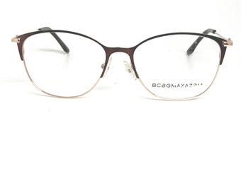 Bcbgmaxazria Eyeglasses Frames Made in Italy IONA Wine Fade  display picture 3