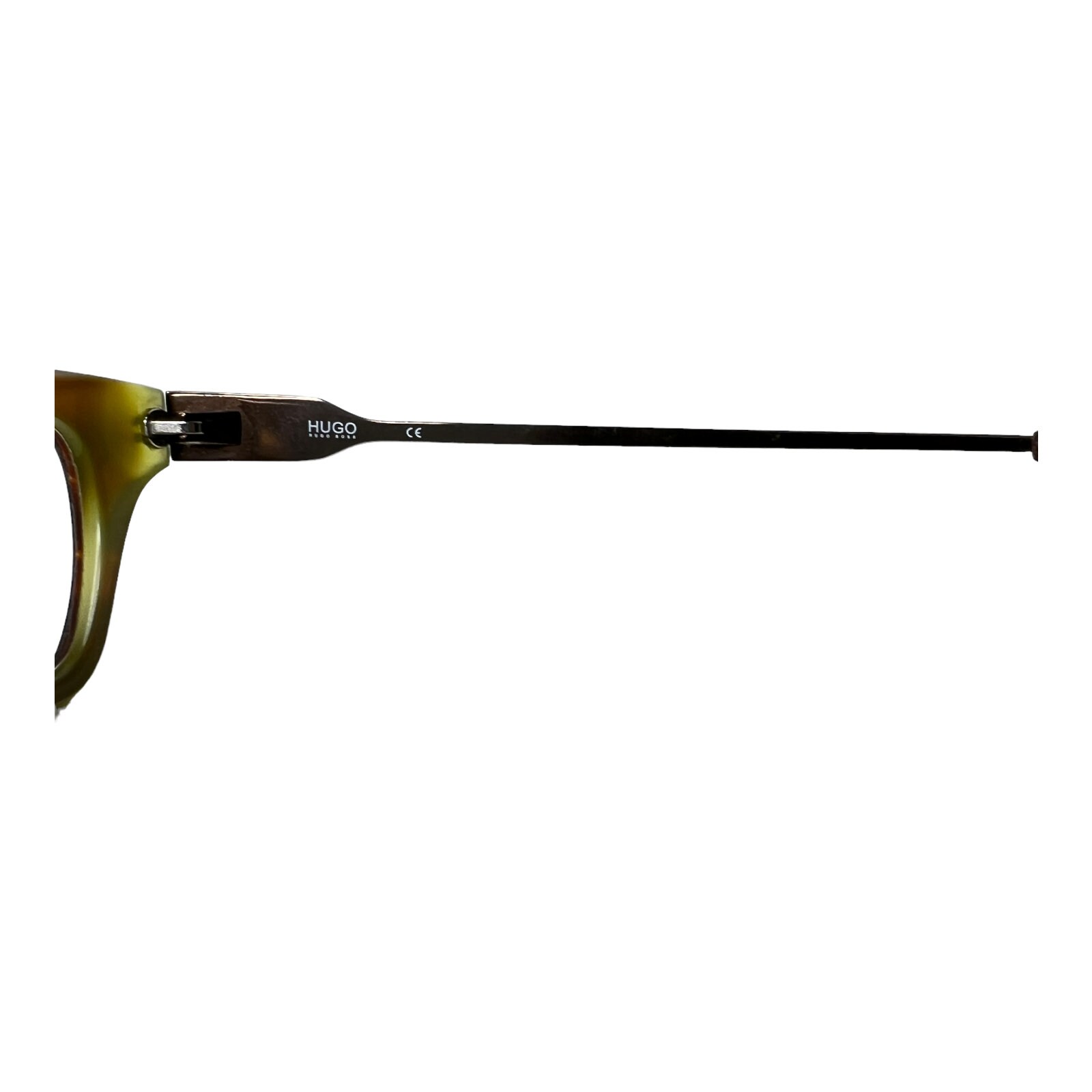 Hugo Boss Hugo 0024 Titanium Eyeglasses‎ Frames Brown Square Full Rim H3734 Hugo Boss Hugo 0024 Titanium Eyeglasses Frames Brown Square  main image 2