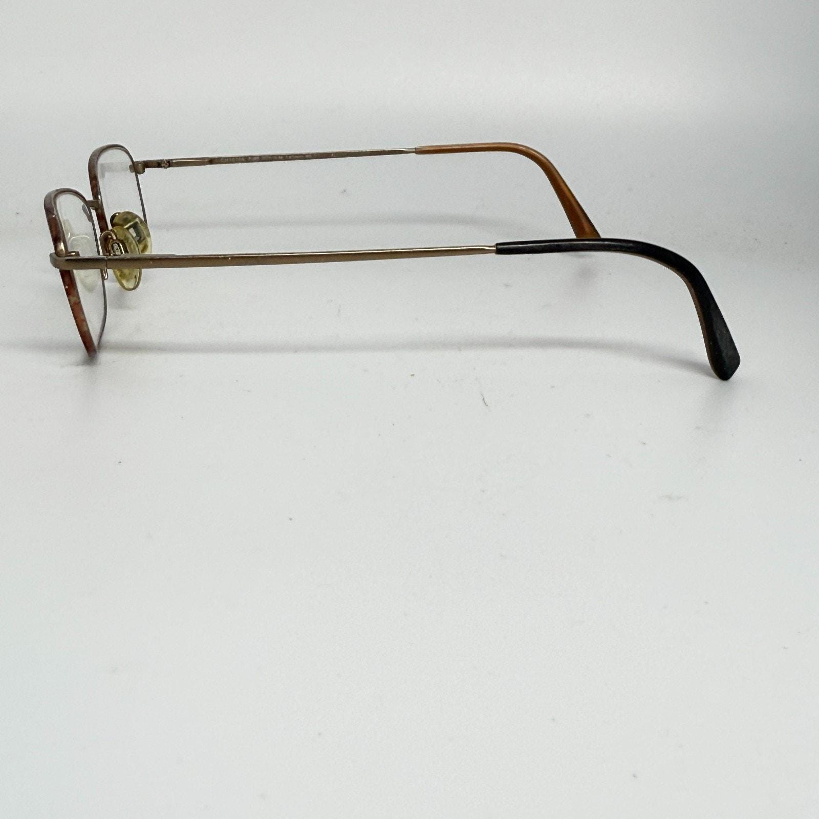Cole Haan CH10706 Pure Titanium Eyeglasses‎ Gold no nickel 52-18-140 H18163 Cole Haan CH10706 Pure Titanium Eyeglasses Gold No Nickel 52  main image 3