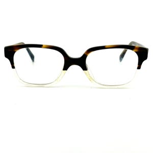 Warby Parker Eyeglasses Vence 204 Havana & Clear Fade Frame 50[]19 145 H13277