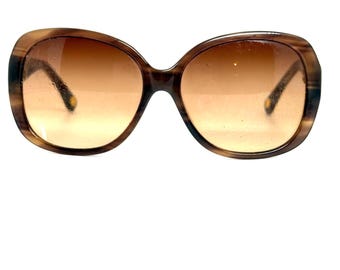 Michael Kors Vintage Deep Blue Square Designer Sunglasses 