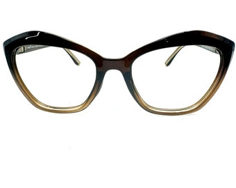 Maui Jim Lotus MJ827-01 Brown Fade Sunglasses Frame Only 56-20-140 H11266
