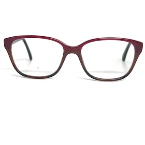 Coach HC 6103 5445 Burgundy Tortoise Gradient Square Eyeglasses 54-16-140 H15952