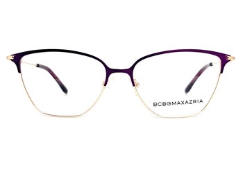 BCBGMAXAZRIA HENLEY Black Pattern Eyeglasses Frame 51-16  display picture 1