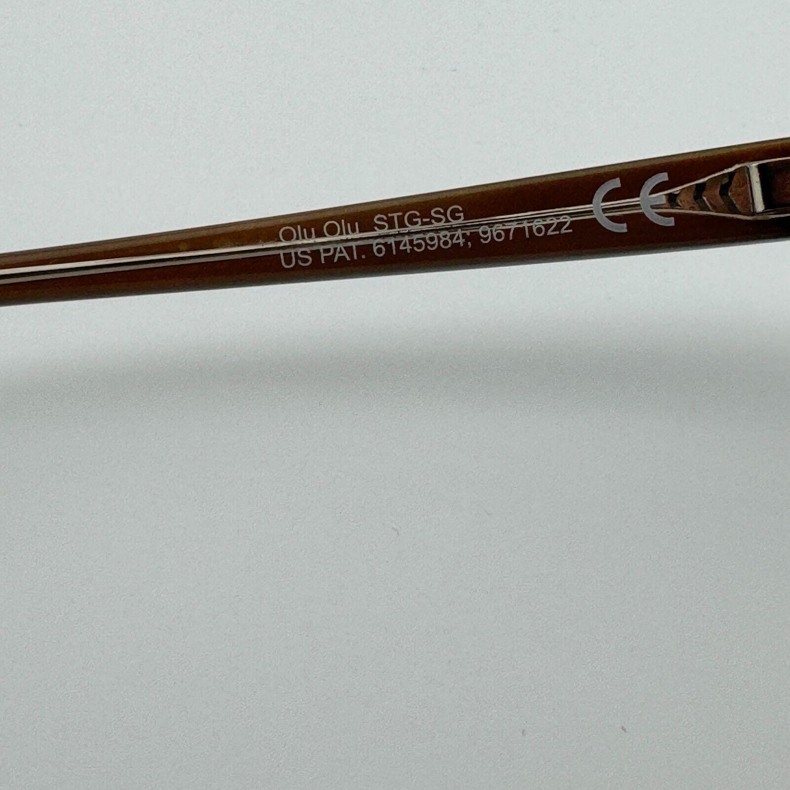 Maui Jim Italy Olu Olu MJ537-01F 57-17-140 Brown/blue  display picture 1
