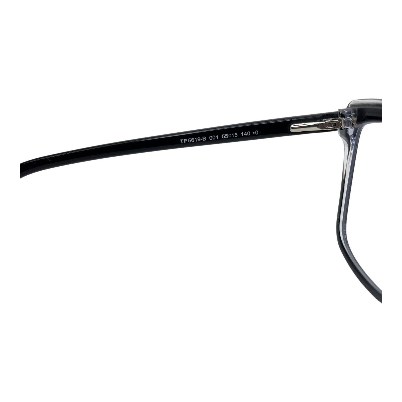 Tom Ford Eyeglasses Frames TF 5619-B 001 Shiny Black 55-15