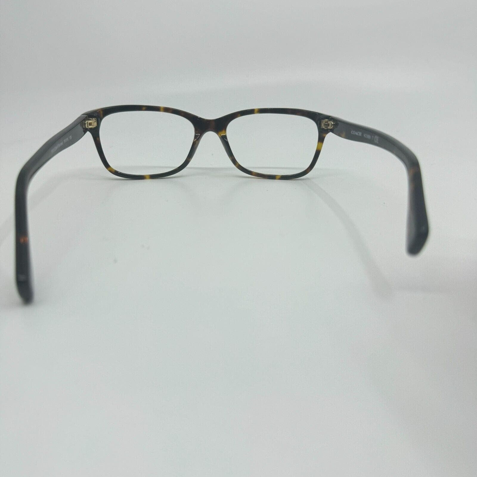 Coach HC6081 5120 Dark Tortoise Eyeglass Frames 51-18-135 + Case Coach Dark Tortoise HC6081 5120 51-18-135 Eyeglasses A | eBay main image 3