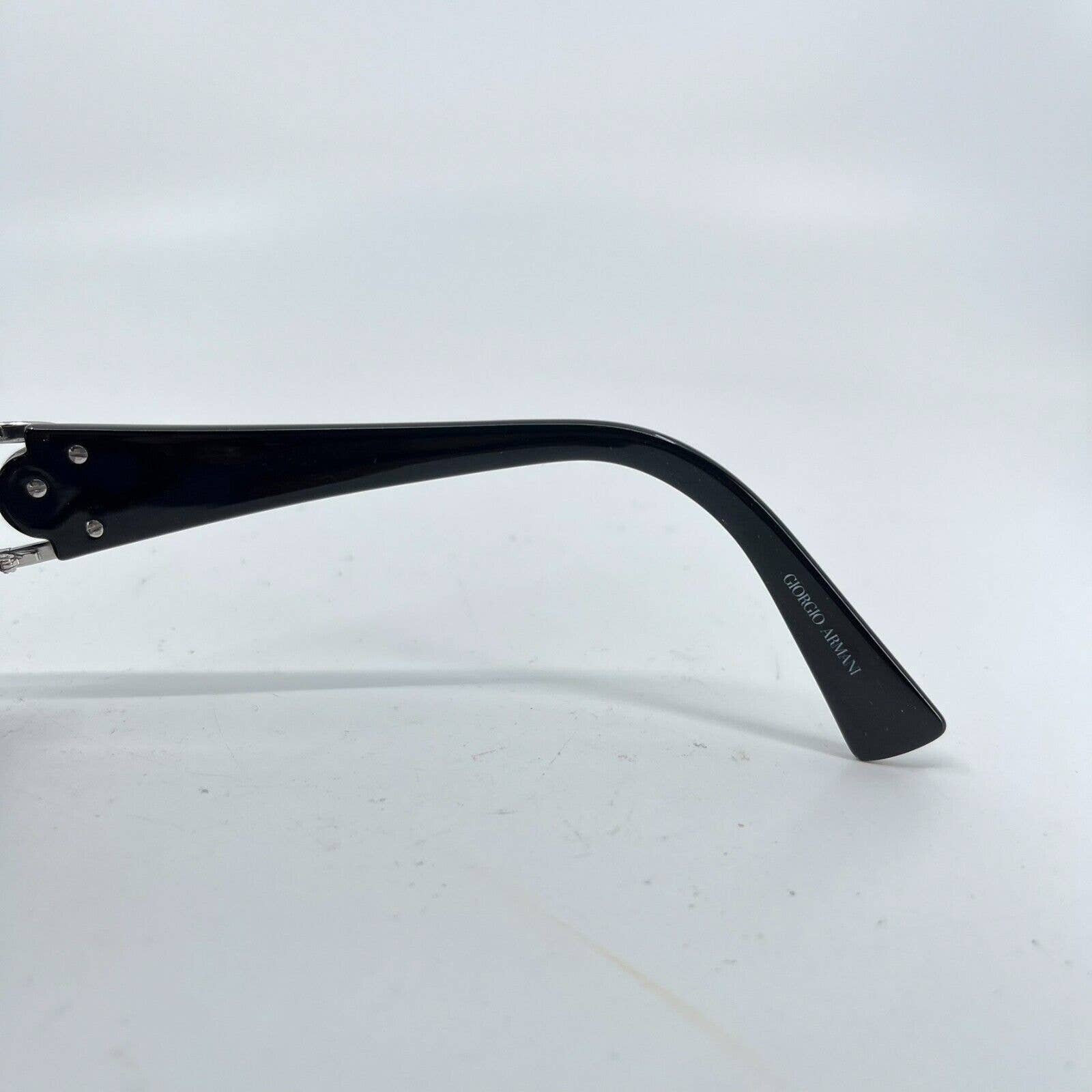 Giorgio Armani GA 654/s D28BN Square Black Sunglasses 57-17 