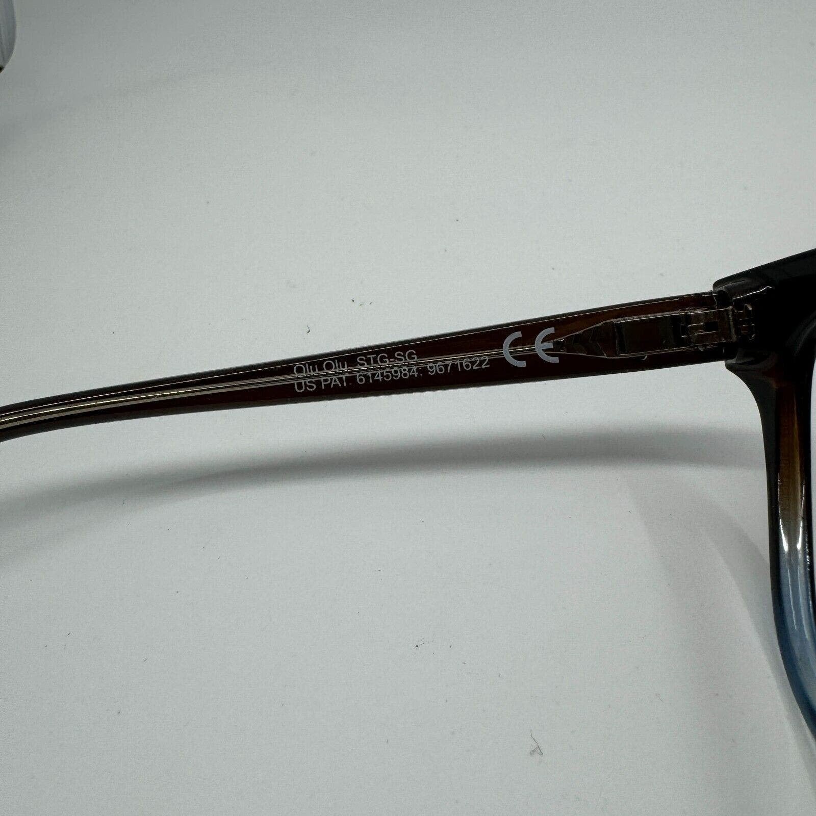 Maui Jim Italy Olu Olu MJ537-01F 57-17-140 Brown/blue  display picture 2