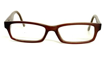 Vintage Brown Glasses, Oval Eyeglasses Frames, New, Unused  display picture 1