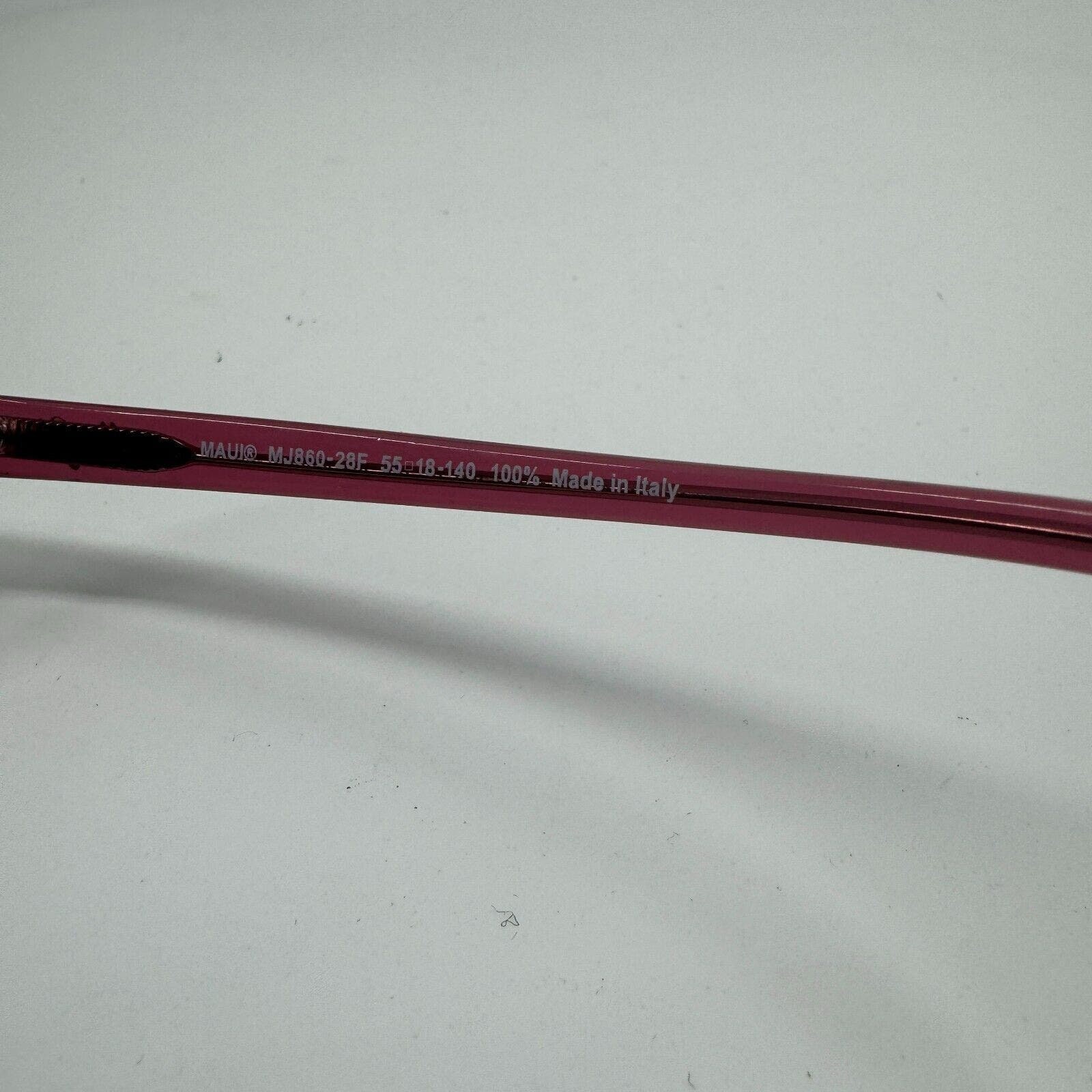 MAUI JIM MJ860-28F LITTLE BELL‎ Pink Plastic Square Women\'s Sunglasses H10767 Groovers, Brand new, fresh on the shelf Maui Jim LIPINE with  main image 3
