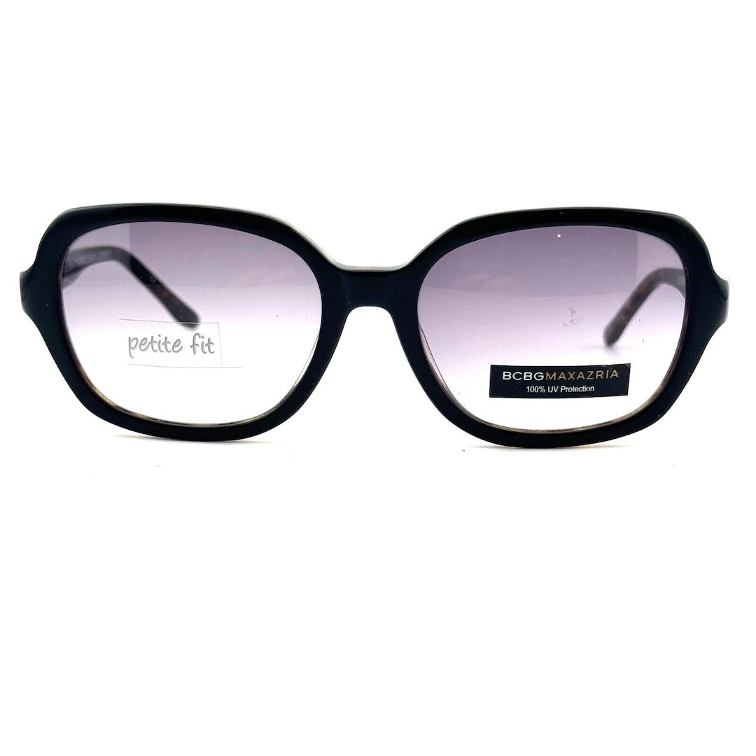 BCBGMAXAZRIA Ecstatic Black Laminate EYEGLASSES FRAME 52-17 