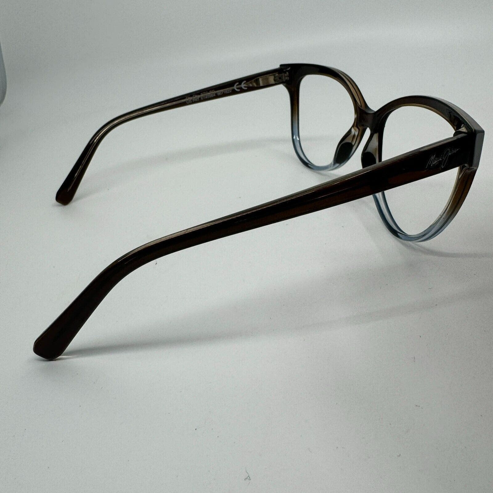 Maui Jim Italy Olu Olu MJ537-01F 57-17-140 Brown/Blue Sunglasses‎ Frame H10778 Maui Jim Italy MJ537-01F OLU OLU 57-17-140 Brown/Blue  main image 2