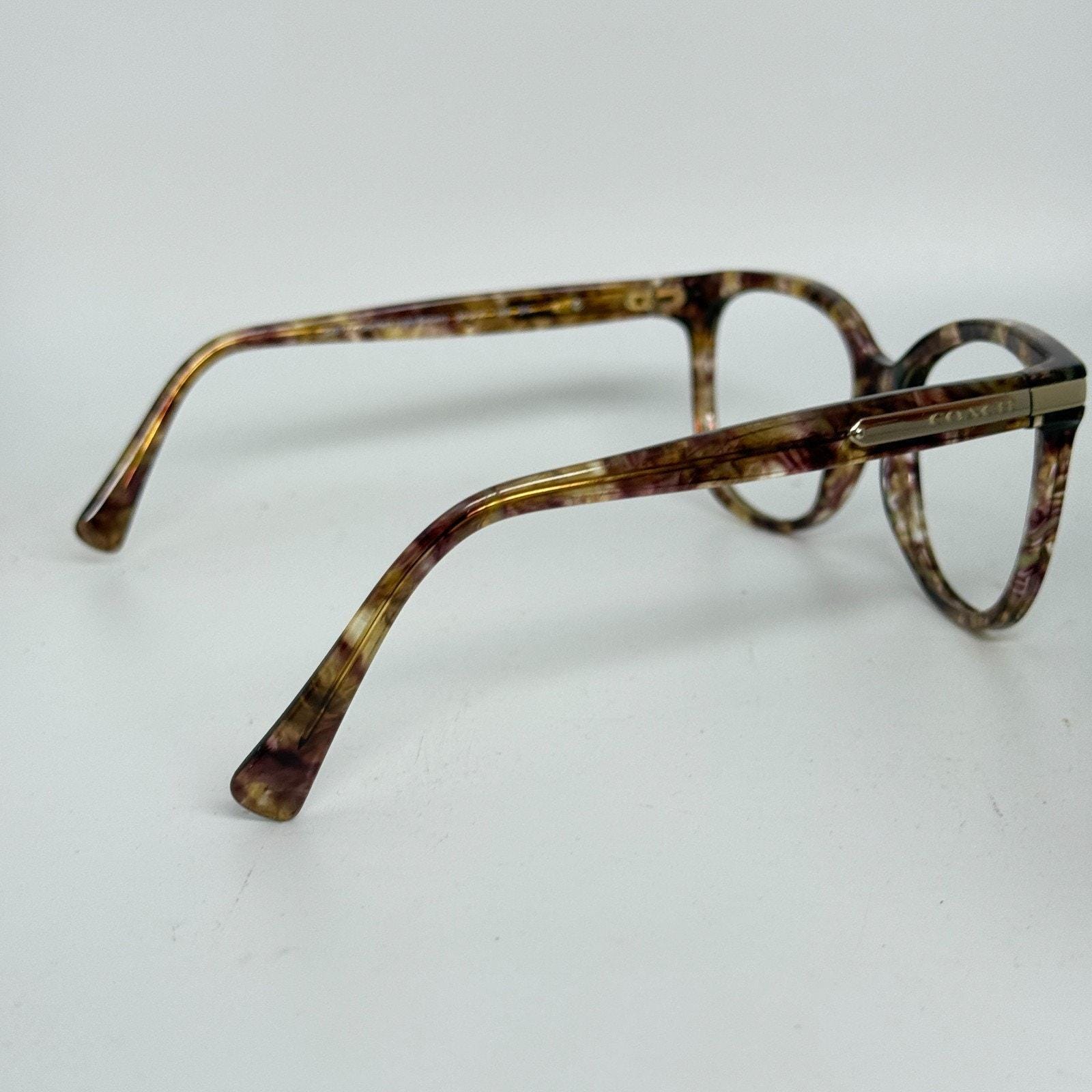 Coach HC 8132 L109 Confetti Light Brown Sunglass Eyeglass  display picture 1