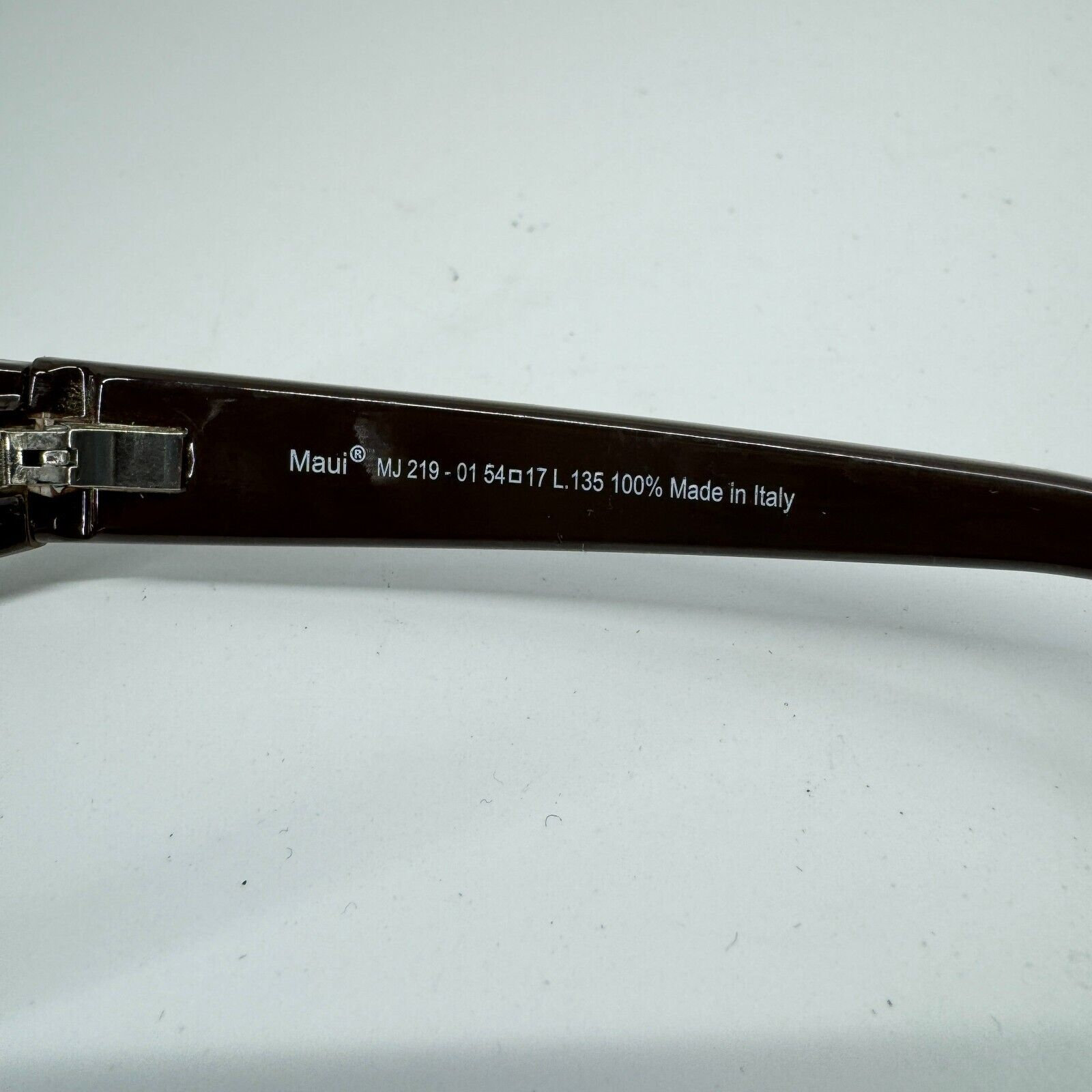 MAUI JIM PUNCHBOWL Sunglasses Frame Italy MJ219-01 Brown Fade 54-17-135‎ H11496 Maui Jim Punchbowl MJ 219 01 Chocolate Fade Frame + Maui  main image 3