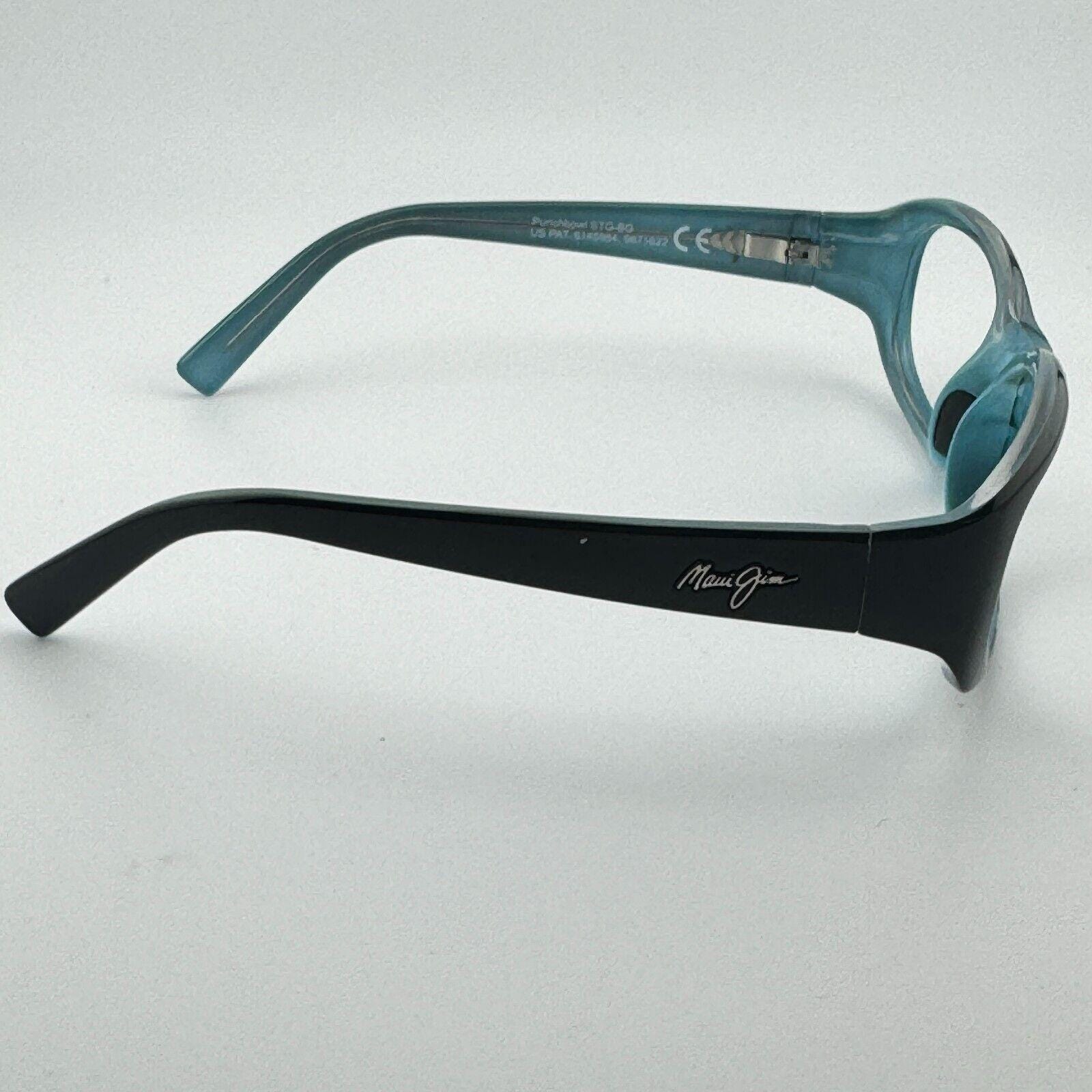 Maui Jim‎ Italy MJ219-03 PUNCHBOWL 54-17-135 Black/Blue Sunglasses Frame H12949 Maui Jim Italy MJ219-03 PUNCHBOWL 54-17-135 Black/blue  main image 2