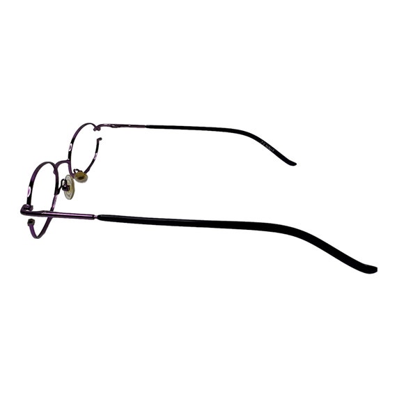 ZENNI Purple Oval Eyeglasses Glasses Optical Fram… - image 2