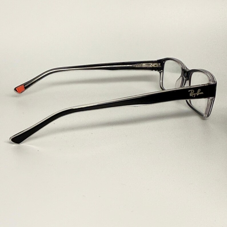Ray-Ban RB 5169 2034 52-16 140 zwart transparant rechthoekig brilmontuur afbeelding 4