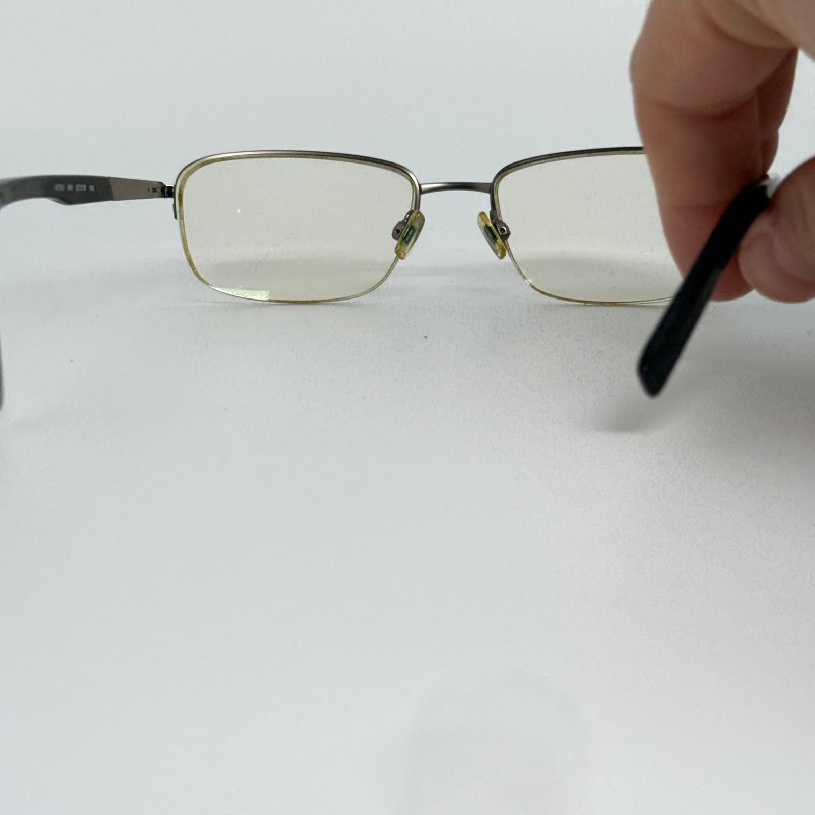 Nautica‎ N7283 040 Eyeglasses 57 19 140 Metal Rectangular Frame Silver 21286 Nautica N7283 040 Eyeglasses 57 19 140 Metal Rectangular  main image 4