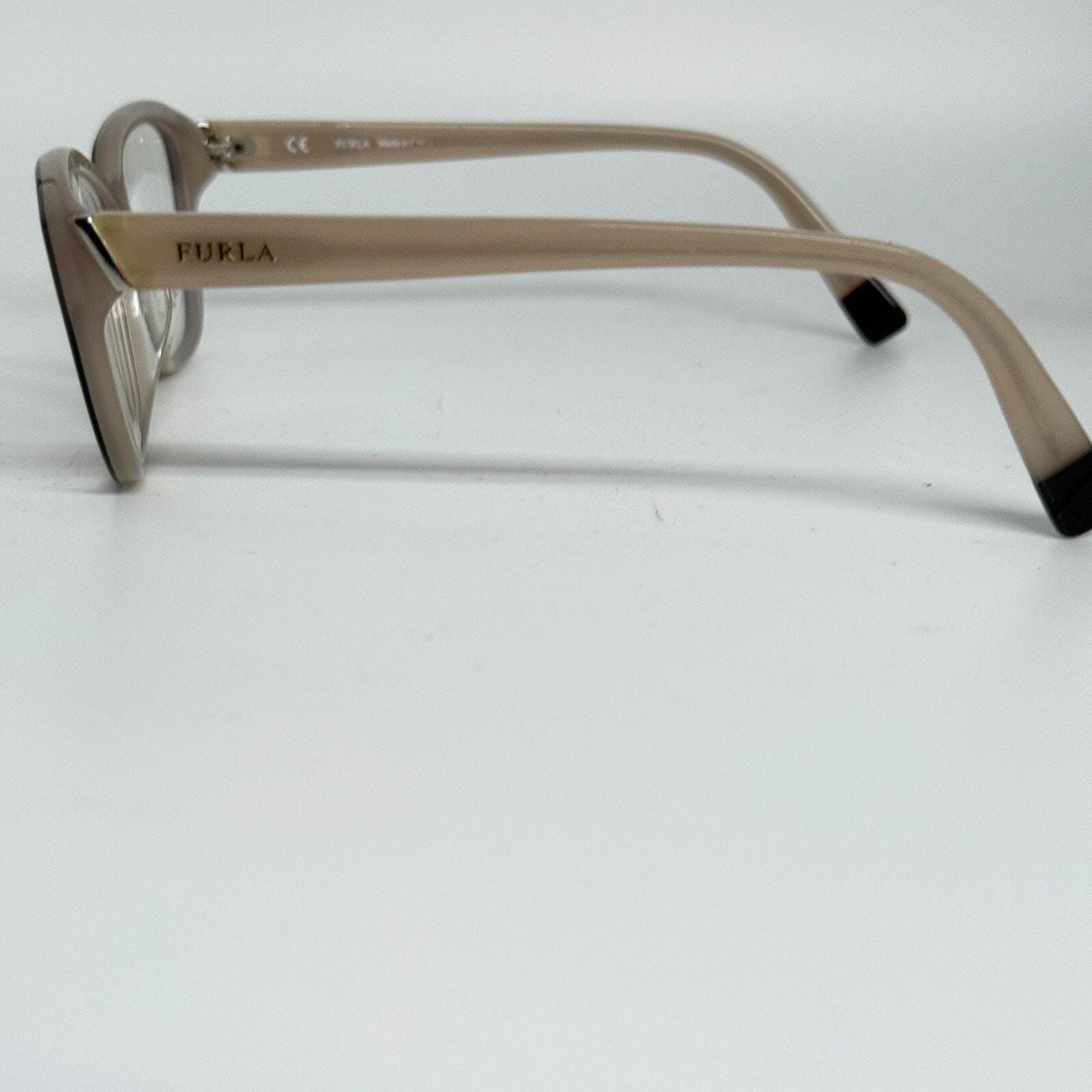 FURLA “CHERIE”‎ VU4908K COL.09LM Black/Beige Eyeglasses Frame 52-15-135 H17894 Eyeglasses 52 15 135 - Etsy Ireland main image 3