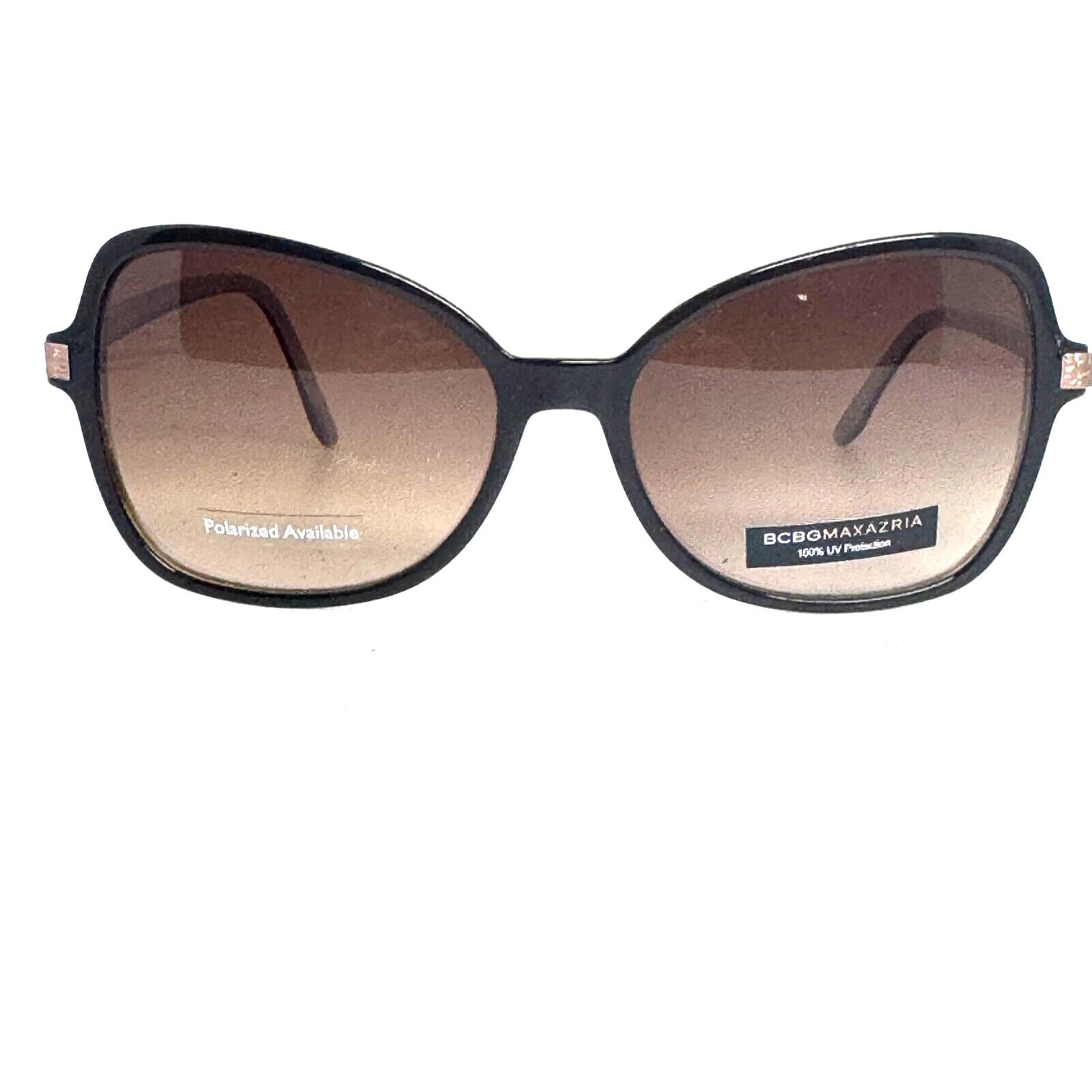 BCBGMAXAZRIA BEWILDER Brown Laminate Sunglasses Frame 57-16  display picture 3