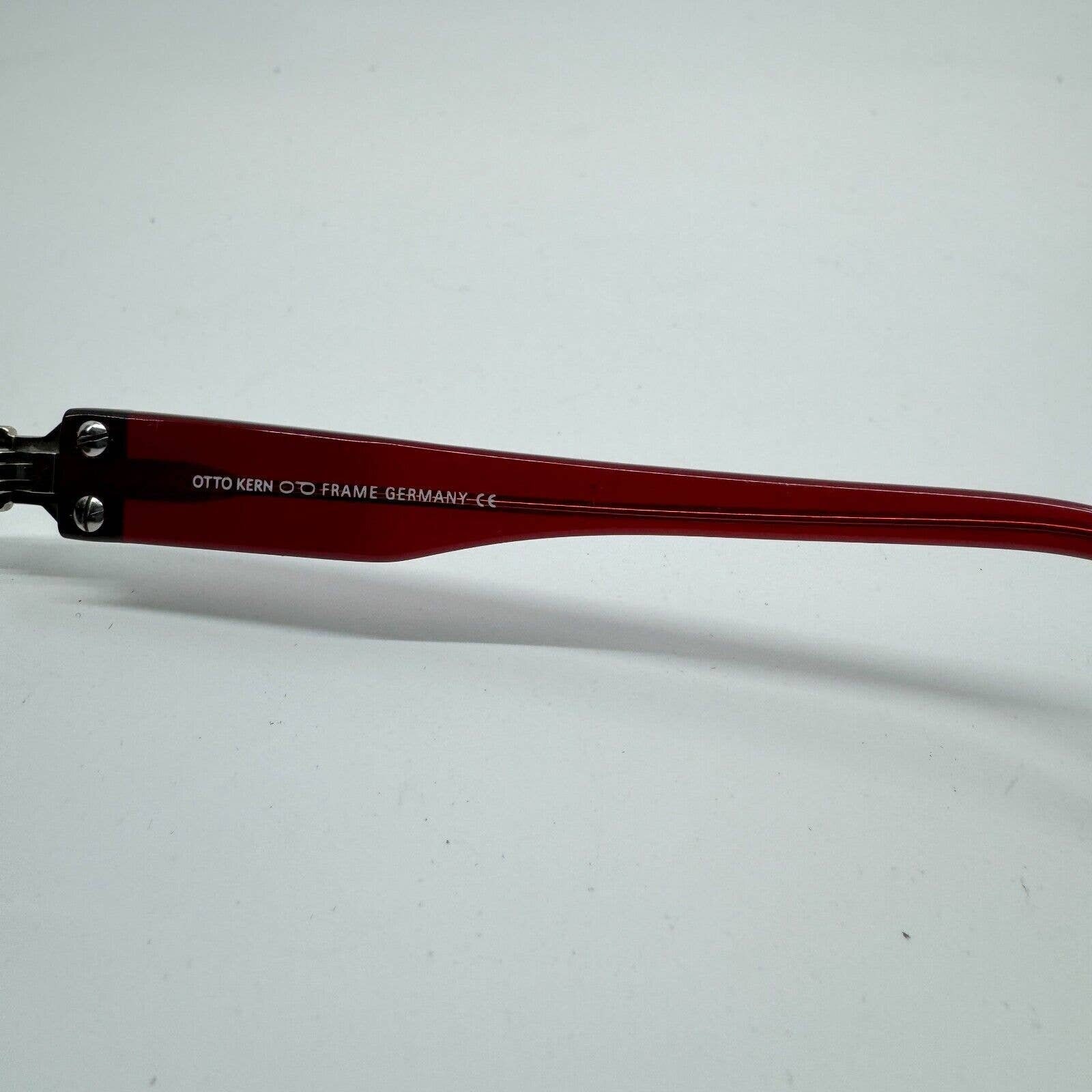 Otto Kern Mod. 9811 619‎ 52 16 Red Oval Sunglasses Frames Oval H9547 Otto Kern Sunglasses - Etsy UK main image 3