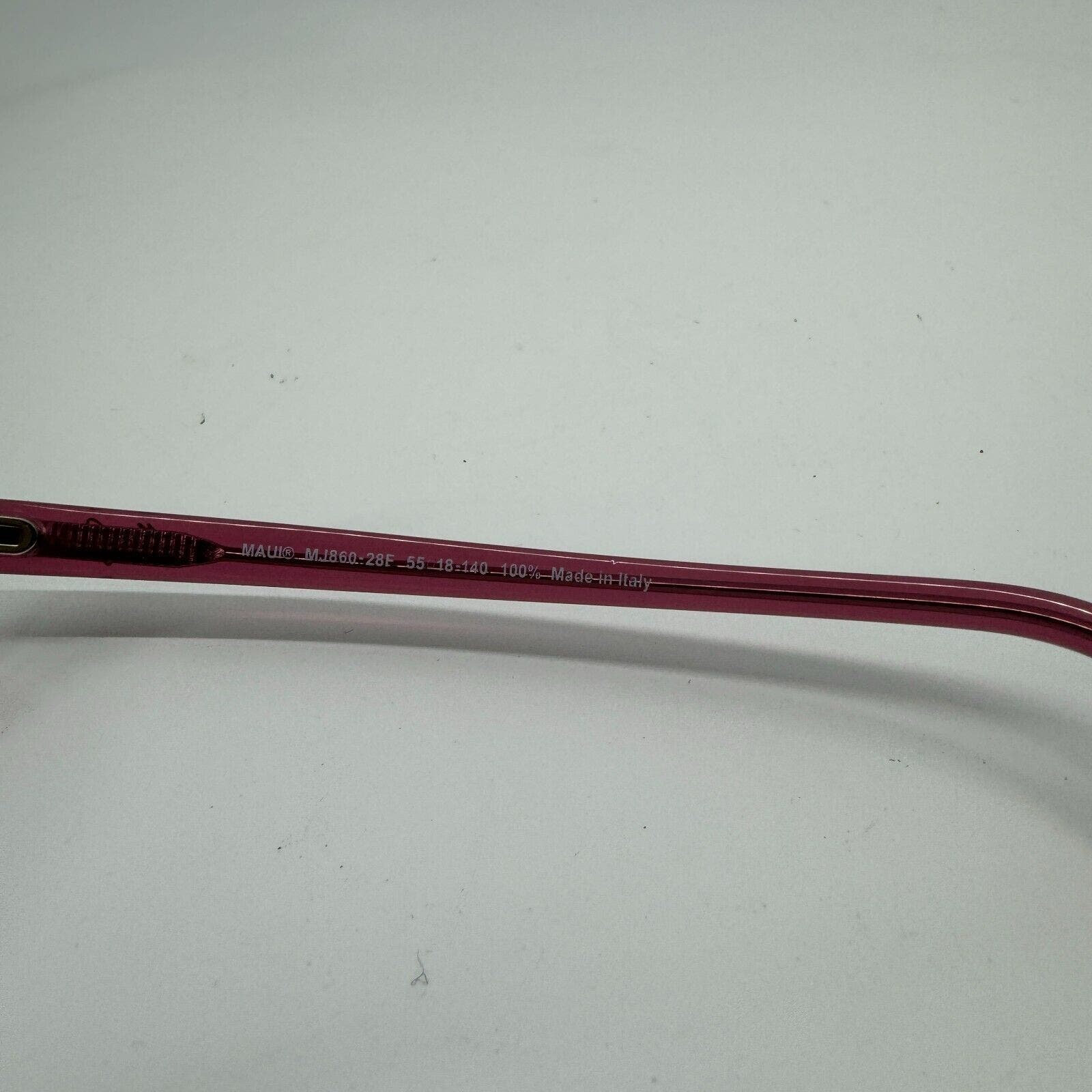 MAUI JIM MJ860-28F LITTLE‎ BELL Pink Plastic Square Women\'s Sunglasses H12782 Groovers, Brand new, fresh on the shelf Maui Jim LIPINE with  main image 3