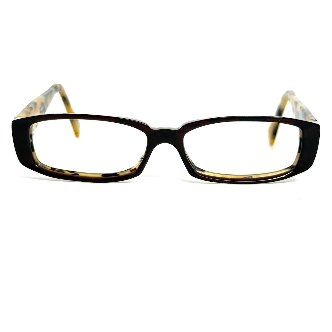 Face a Face Elvis 1 Eyeglasses FRAMES 689 Brown 50[]13-130  display picture 1