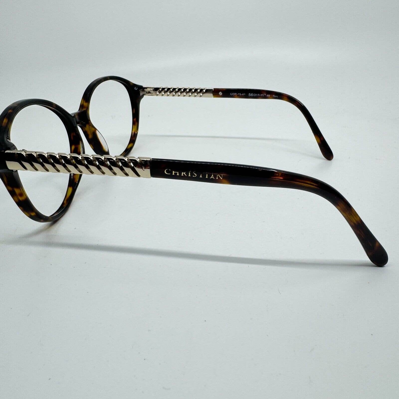 NWT WOMEN\'S CHRISTIAN EYEGLASS FRAMES COP-14-08 WHITE Shop All Christian Siriano Eyeglasses at America main image 4