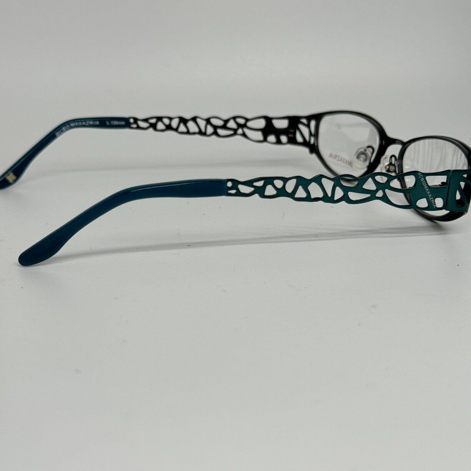 BCBGMAXAZRIA Adalina Tea Womens Eyeglass Frames Green Blue‎ H13580 BCBGMAXAZRIA Adalina Tea Womens Eyeglass Frames Green Blue  main image 3