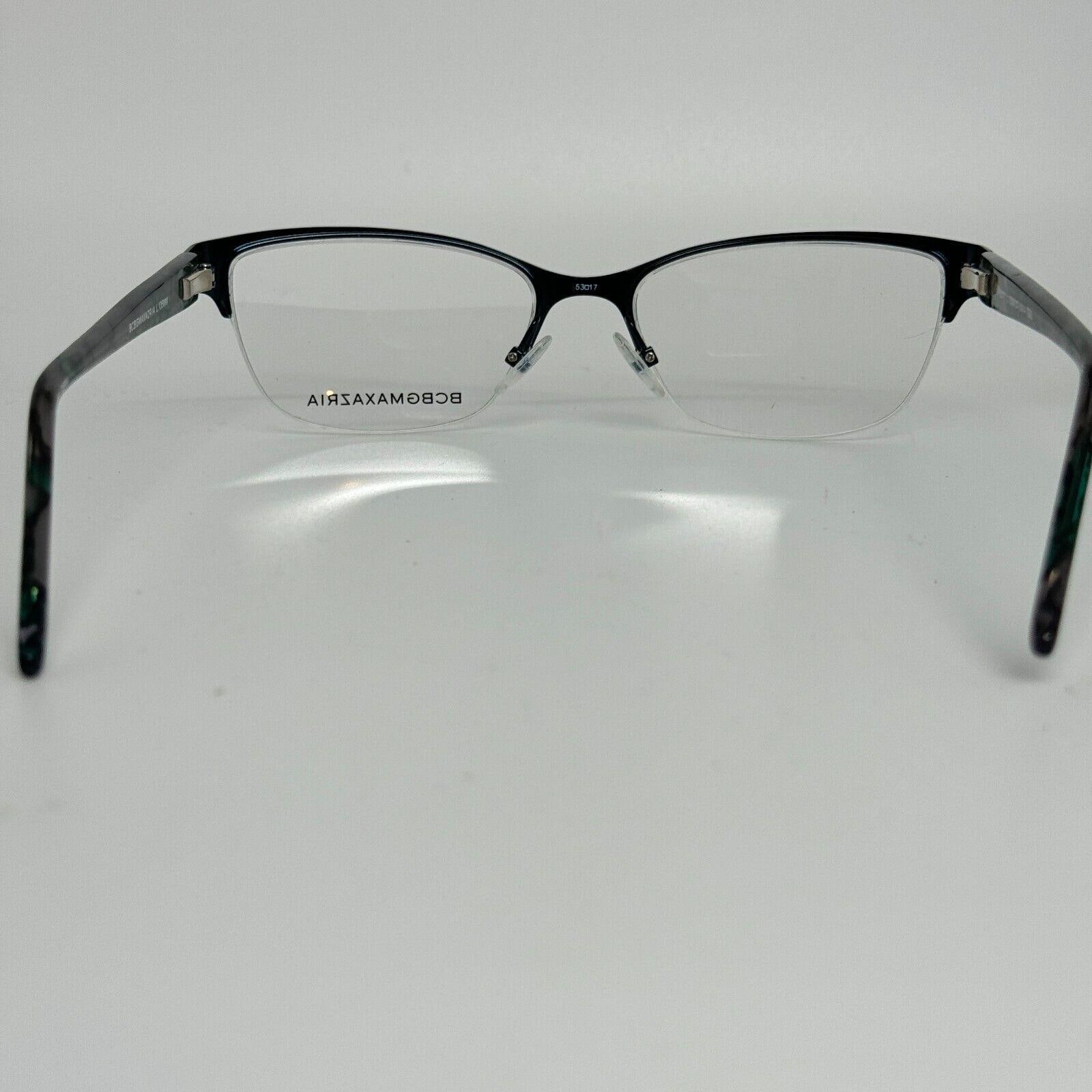BCBGMAXAZRIA Kana Teal Eyeglasses Frames 53-17-135mm B34mm 
