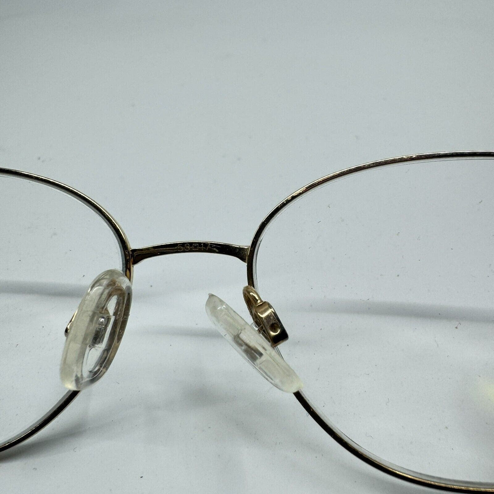 Lunettes Vintage Charmant CH10714 En Titane Argent Noir - Démi-monture, Neuves Sans étiquette