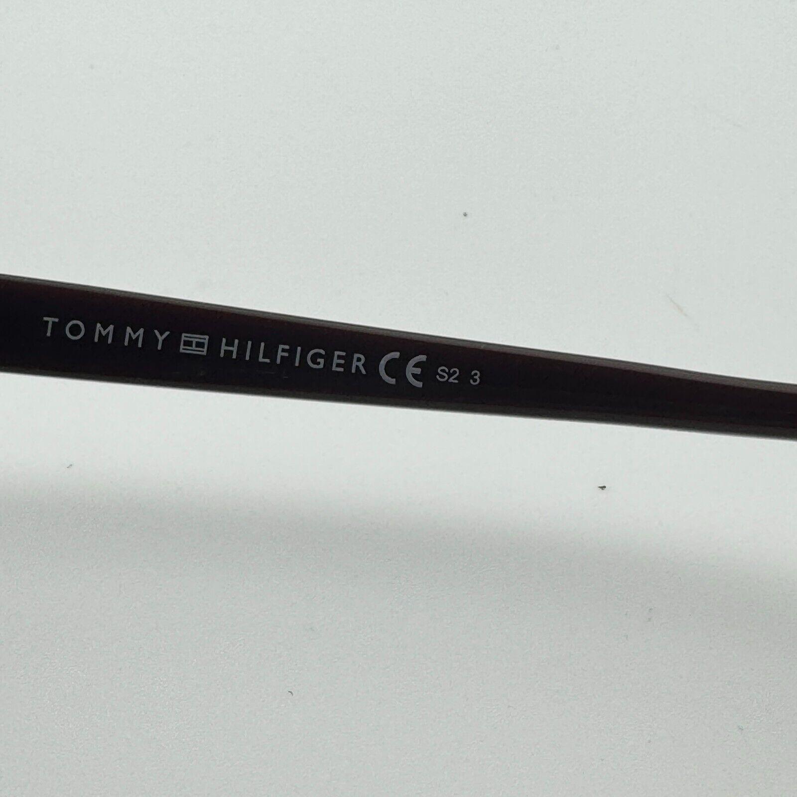 Tommy Hilfiger Womens Sunglasses Yellow Clear Pink Lens 856/re/s 49-23-140 12505 TH 1922/RE/S Tommy Hilfiger Sunglasses EYR M2 Gold Pink  main image 3