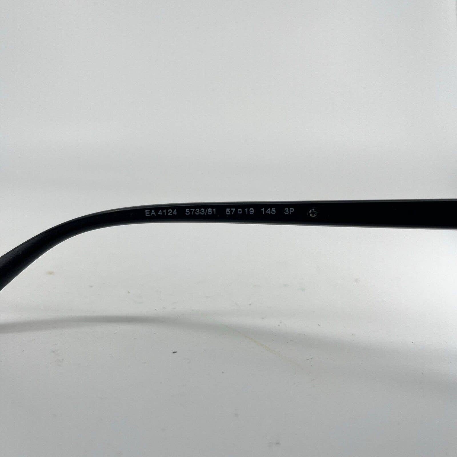 Emporio Armani EA4124 5733 81 Sunglasses Men s Black grey Frame Only H7561 Etsy UK