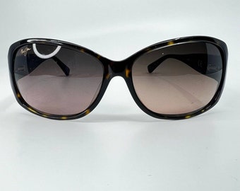 Maui Jim Nalani MJ295-10 Brown Tortoise Sunglasses Frame 61-16-126 Japan H8344