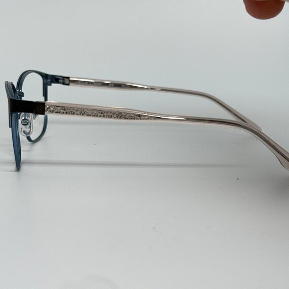 BCBGMAXAZRIA Hilda Eyeglasses 50 16 130mm Blue Metal Women display picture 1