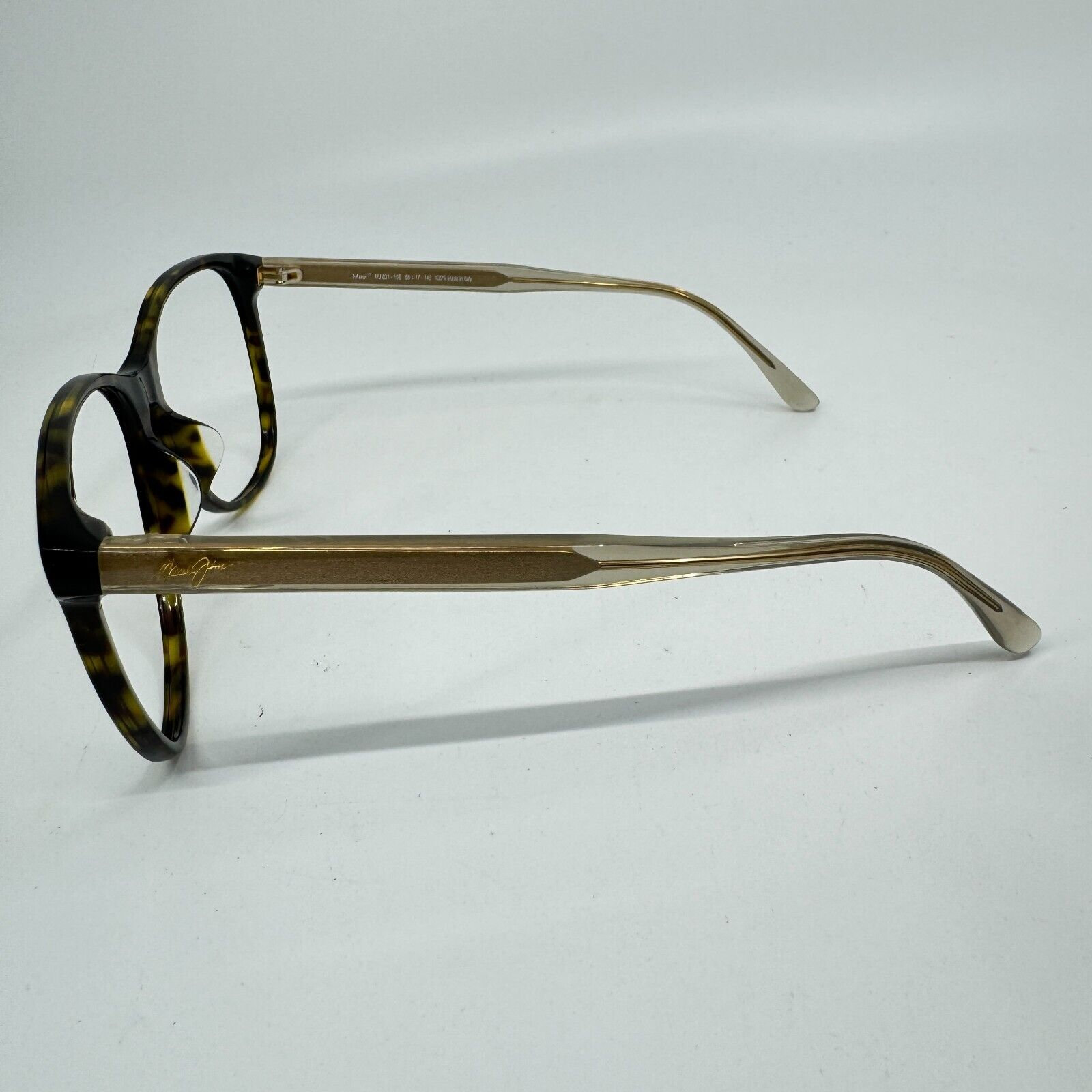 Maui Jim Italy ISOLA MJ821-10E 58-17-145 Tortoise Sunglasses Frame H11524‎ Maui Jim Italy ISOLA MJ821-10E 58-17-145 Tortoise Sunglasses  main image 2