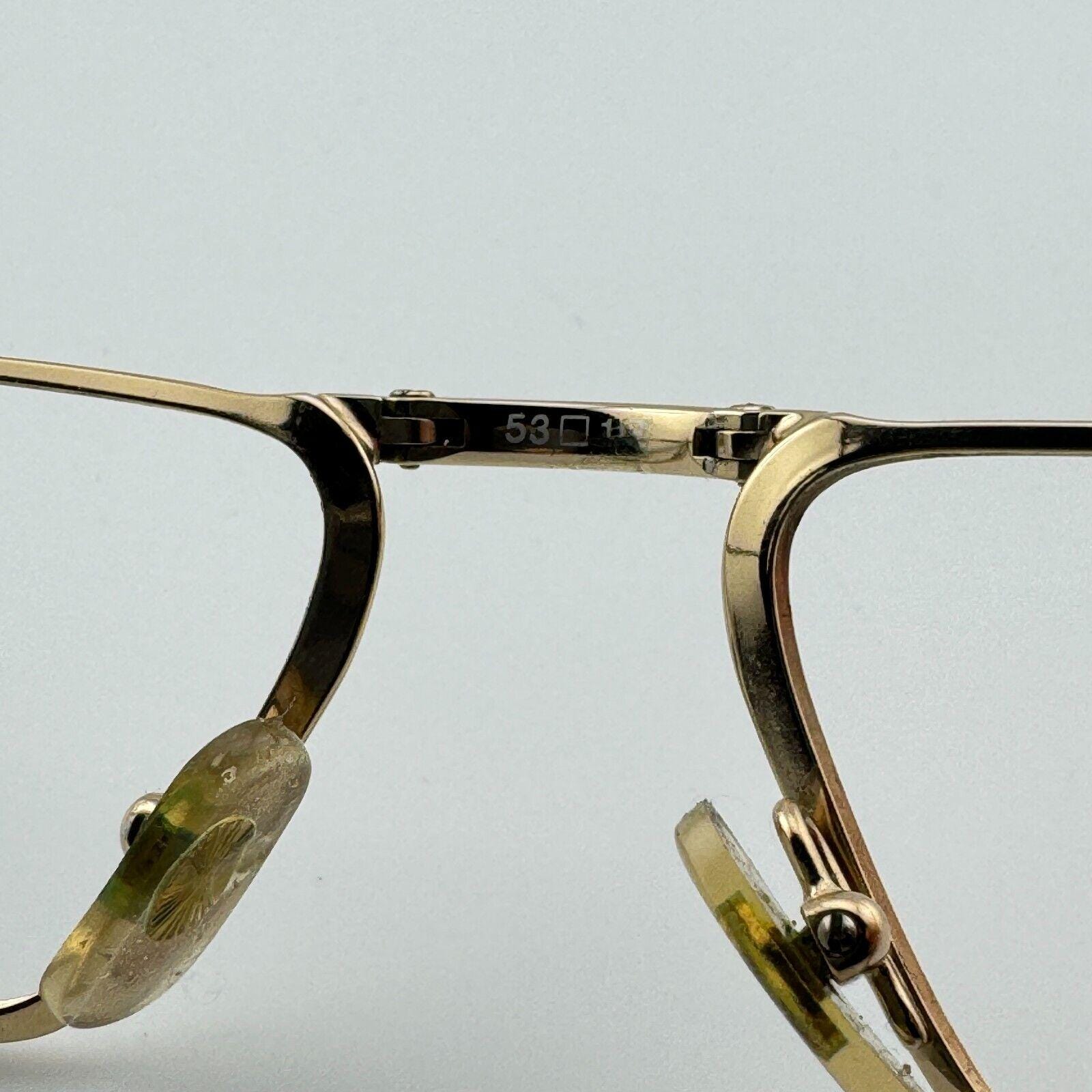 Safillo Eyeglasses Frame Library 1301 Gold Full Folding  display picture 2