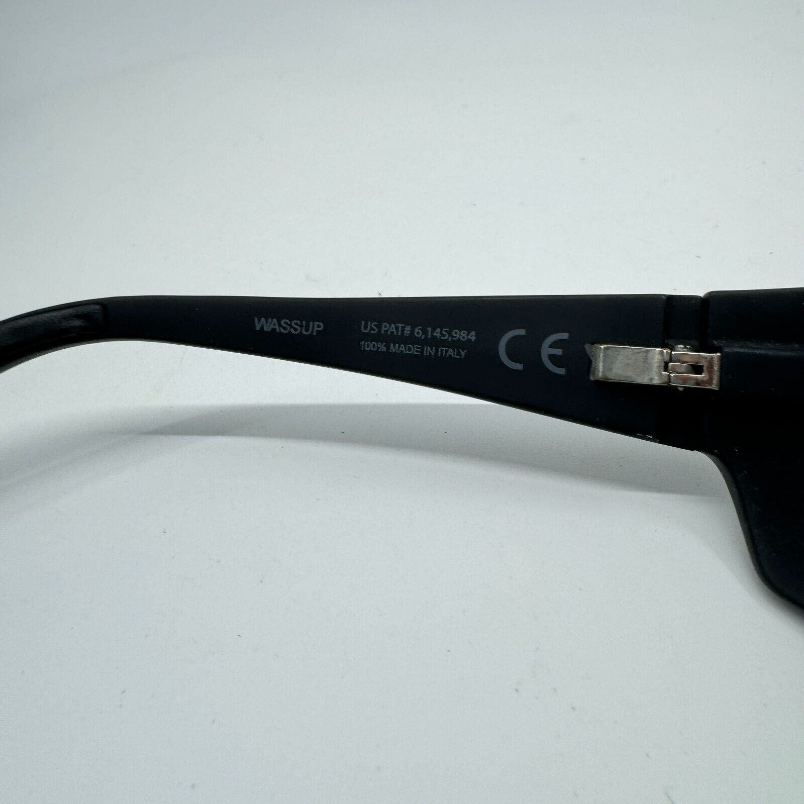 Maui Jim Italy WASAUP MJ-123-02MR 60-17-120 Black Matte  display picture 2