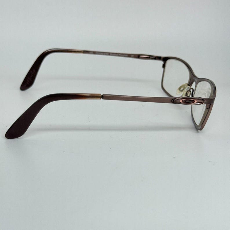 Oakley Brown Metal Rectangular Frame Eyeglasses OX5083-0450 50-16-134 H14452 image 5