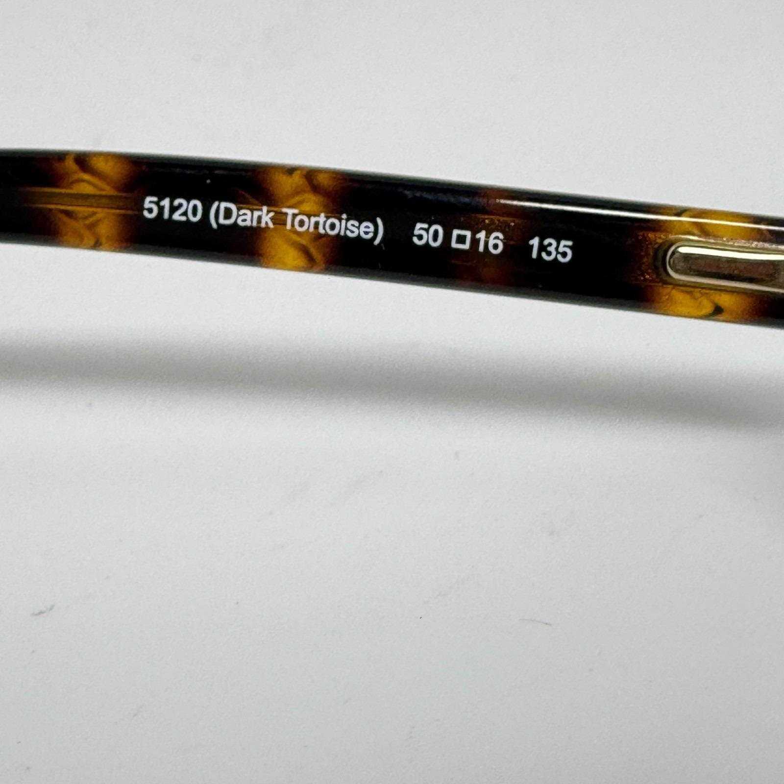 Coach HC 6067 5120 Dark Tortoise Brown‎ Sunglasses, 50-16-135 H19855 Coach HC6143 5120 Dark Tortoise Eyeglasses 54-15-140 W/Case  main image 4