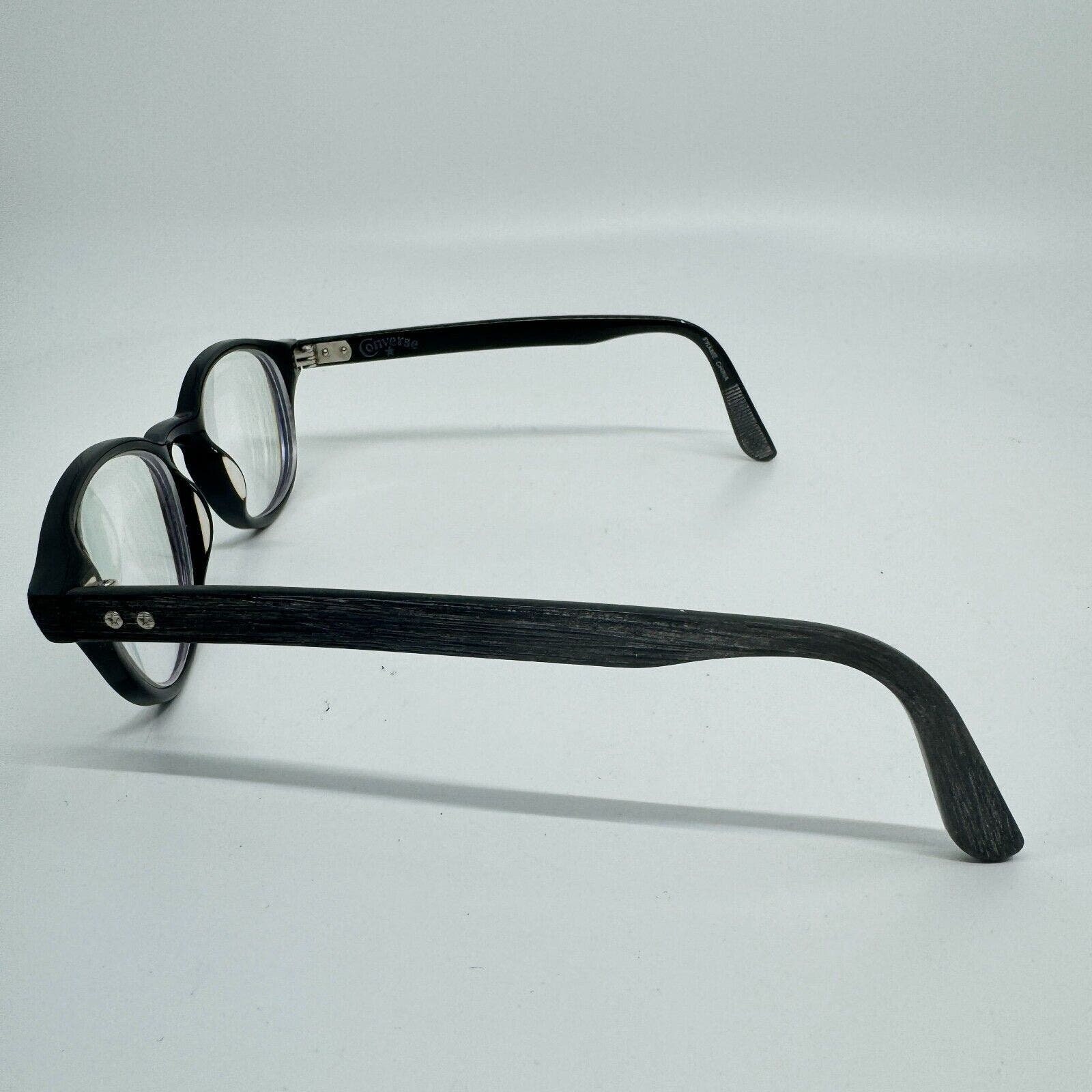 CONVERSE Eyeglasses Frame Spare Change 47-20-140 Black Full Rim‎ H10153 CONVERSE Eyeglasses Frame Spare Change 47-20-140 Black Full  main image 3