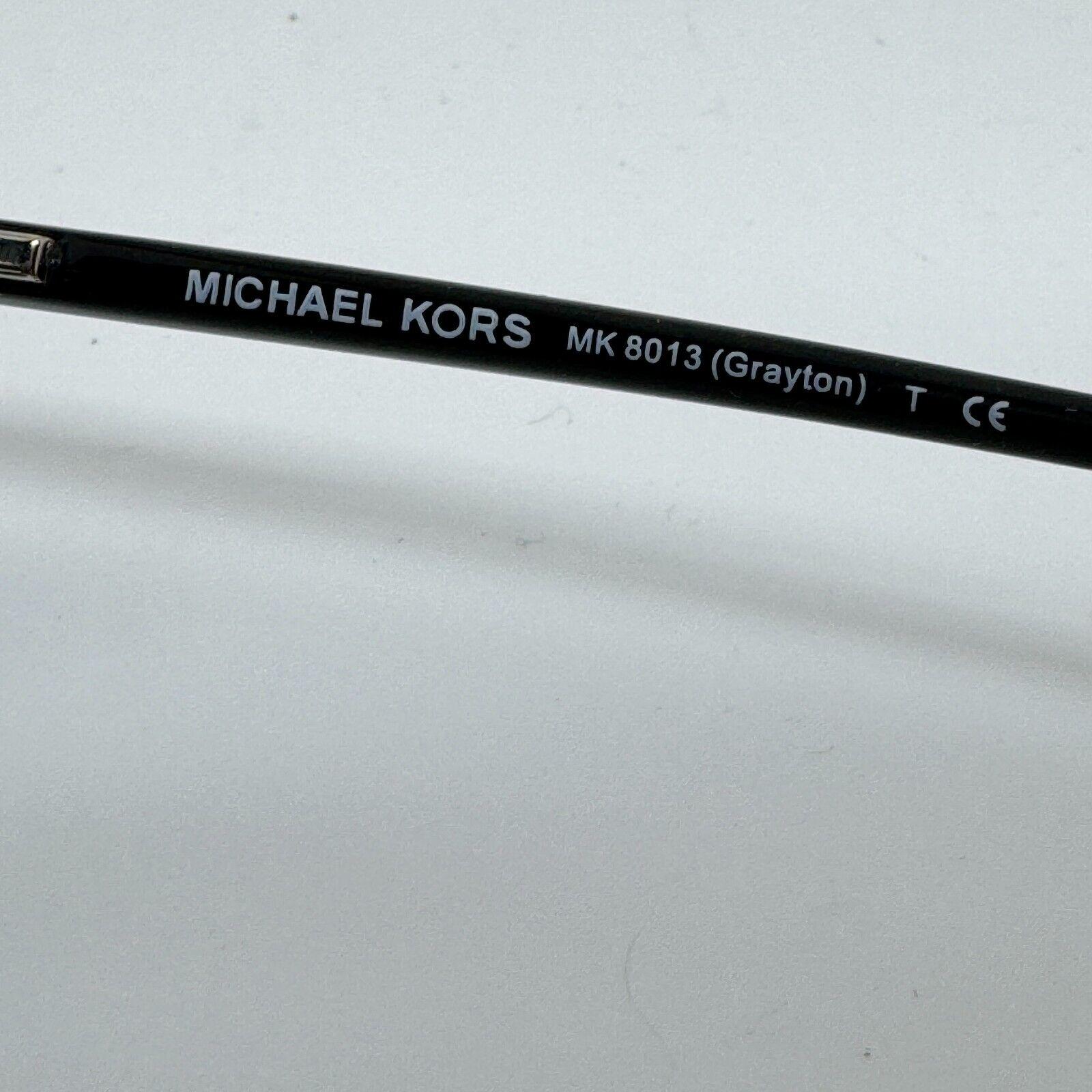 Michael Kors Eyeglasses MK‎ 8013 3057 Havana Brown Square 53[]16 135 H13948 New Michael Kors Eyeglasses MK4094U KARLIE 3912 Havana Frame  main image 4