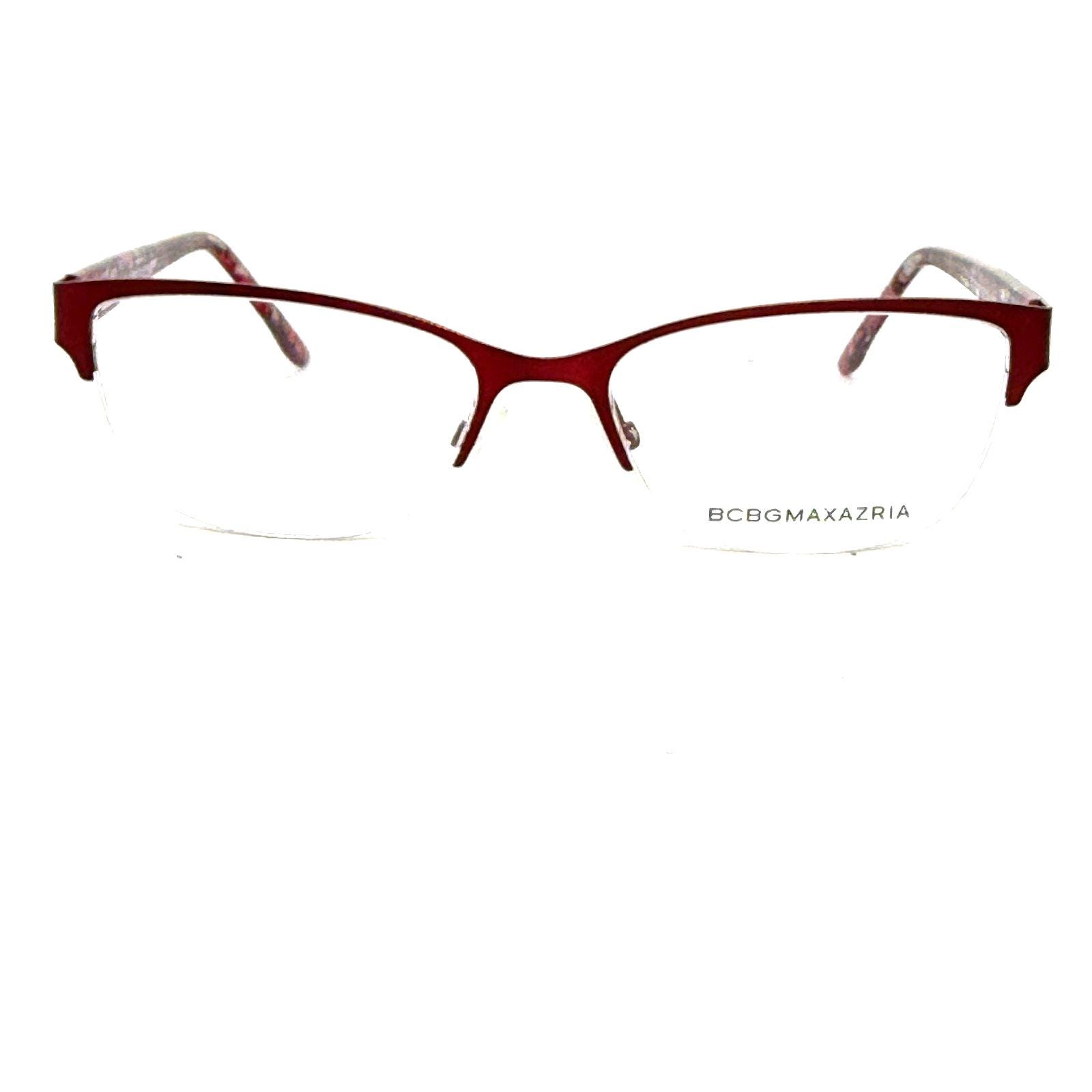 Bcbgmaxazria Kana Wine Eyeglasses Frames Womens Pink Red 53 17 135