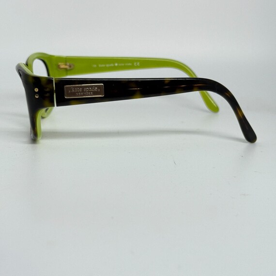 KATE SPADE Bri Brown Tortoise Green Sunglasses Kate Spade NORINA/S XGW9K Round Cat Eye Sunglasses Green  main image 3