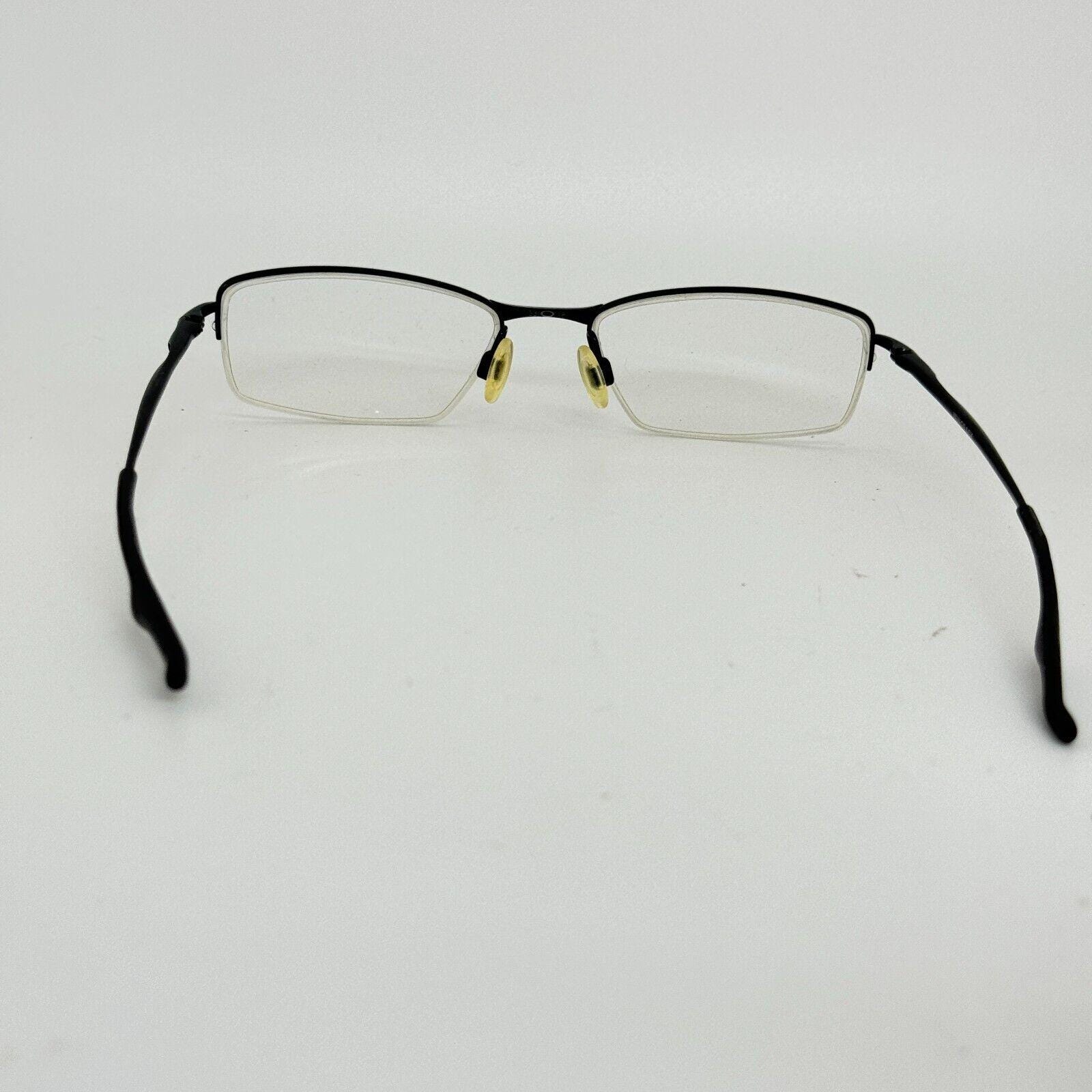 Oakley Eyeglasses OX5045-0153 Polished Black Half Rim Frame 