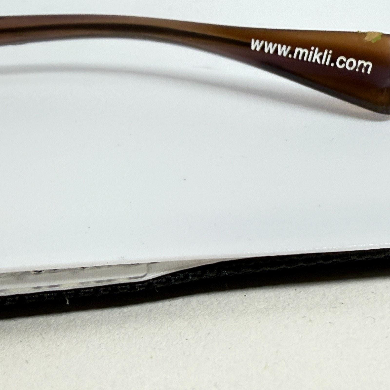 Alain Mikli A0561-15 Eyeglasses 53-18-135 Bronze Hand Made in France FRAMES ONLY Alain Mikli Eyeglasses A0663 15 Purple Orange 54-18-135  main image 3