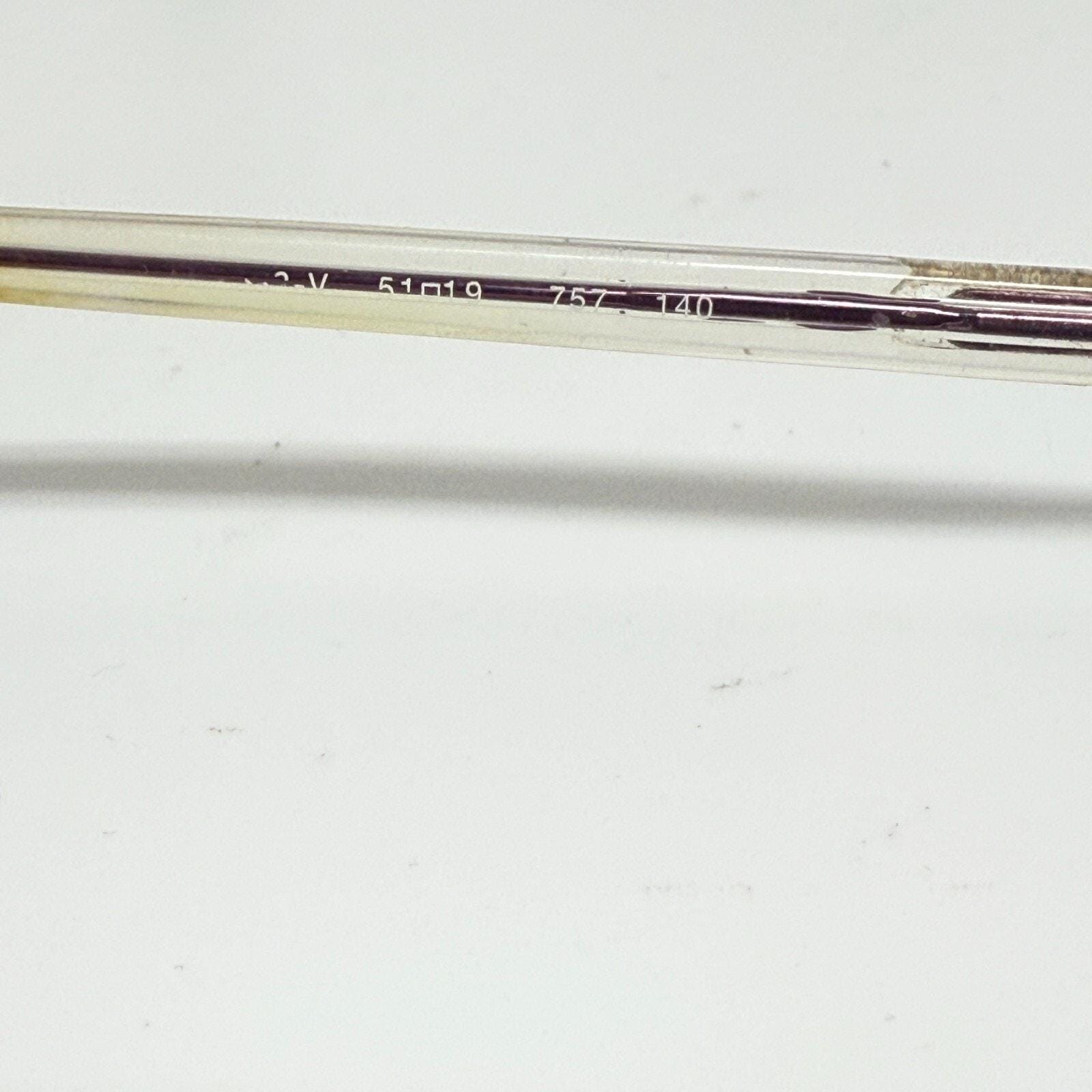 Moschino Eyeglasses Frame Purple Half Rim Metal H17895 - Etsy