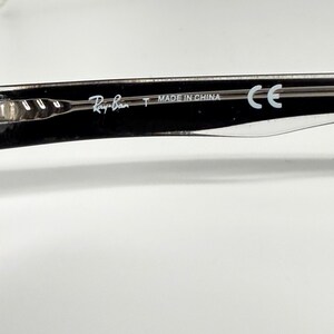 Ray-Ban RB 5169 2034 52-16 140 zwart transparant rechthoekig brilmontuur afbeelding 6